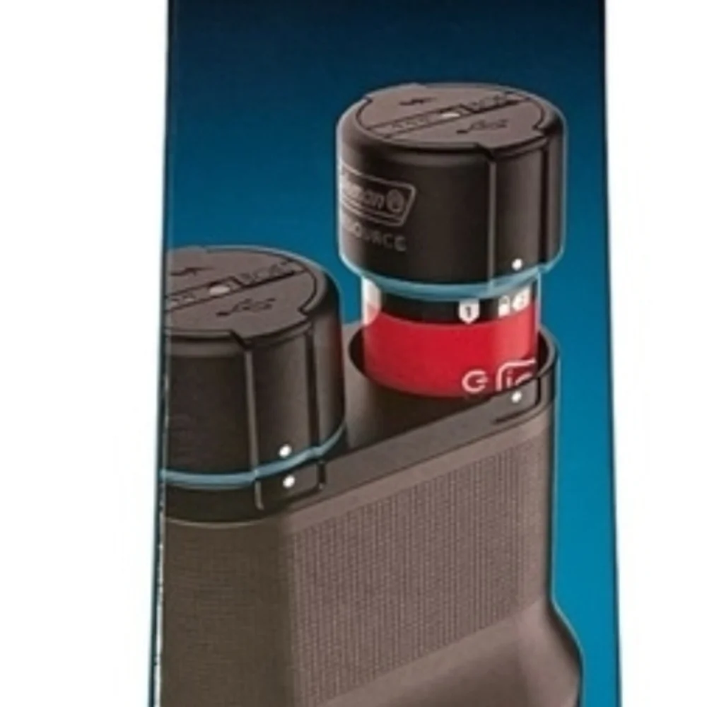 Coleman OneSource Dual Port Charger - Black and Red